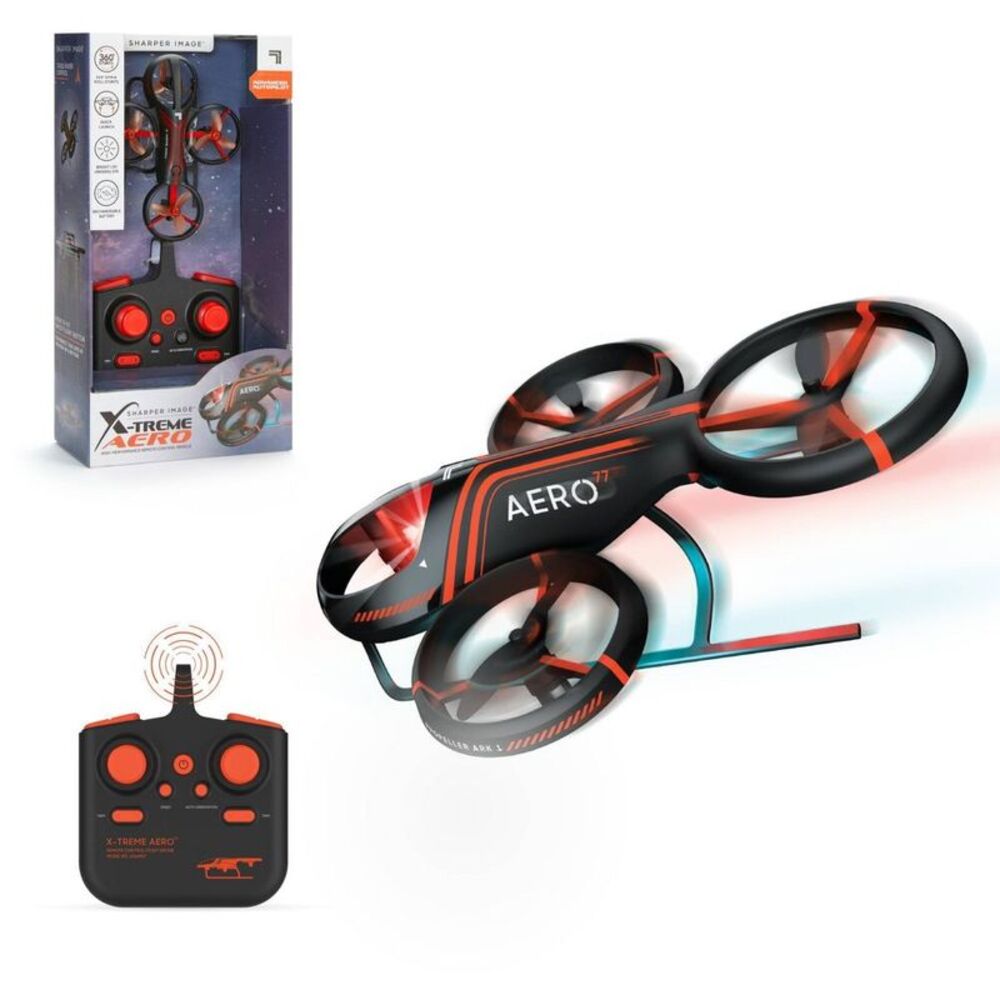 Sharper Image Xtreme Aero Stunt LED Drone